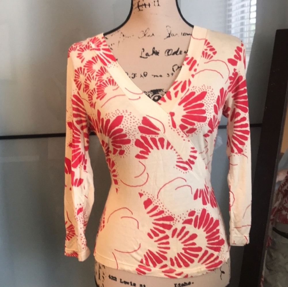 Old Navy faux wrap top